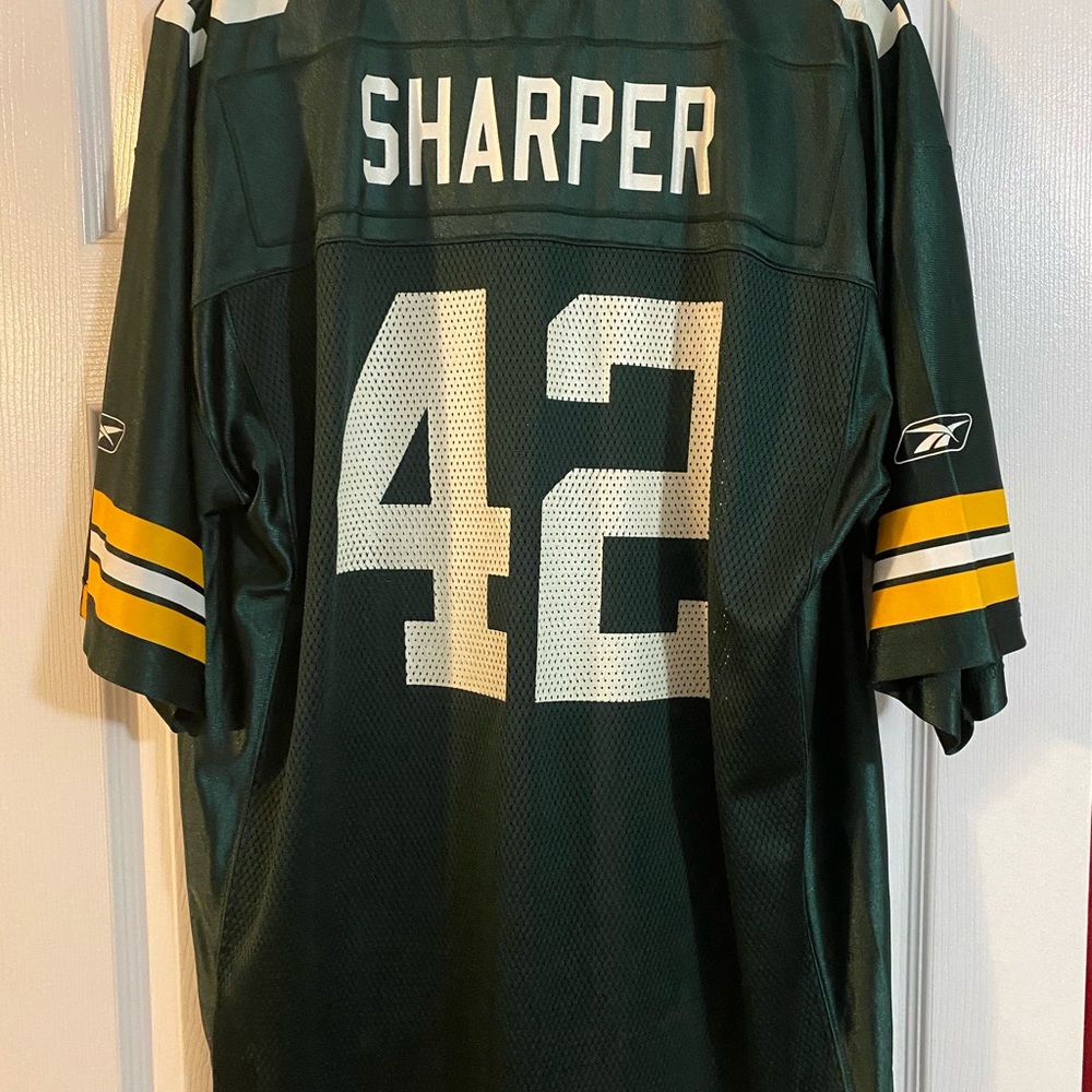 NFL Darren Shapper Green Bay jersey number 42